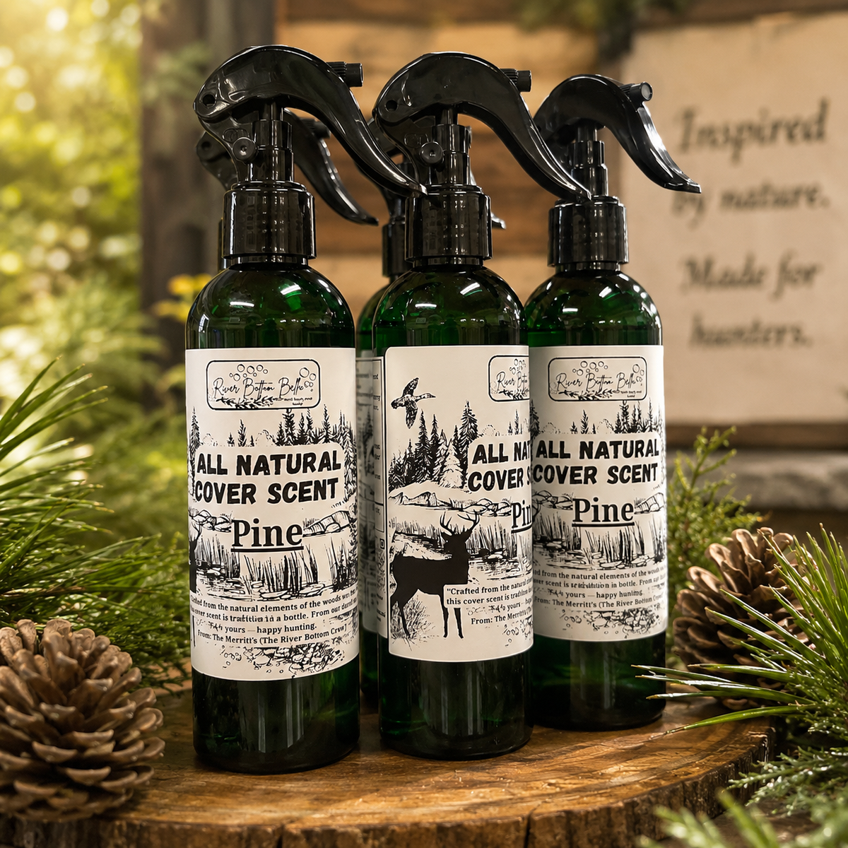 All-Natural cover scent for hunting
