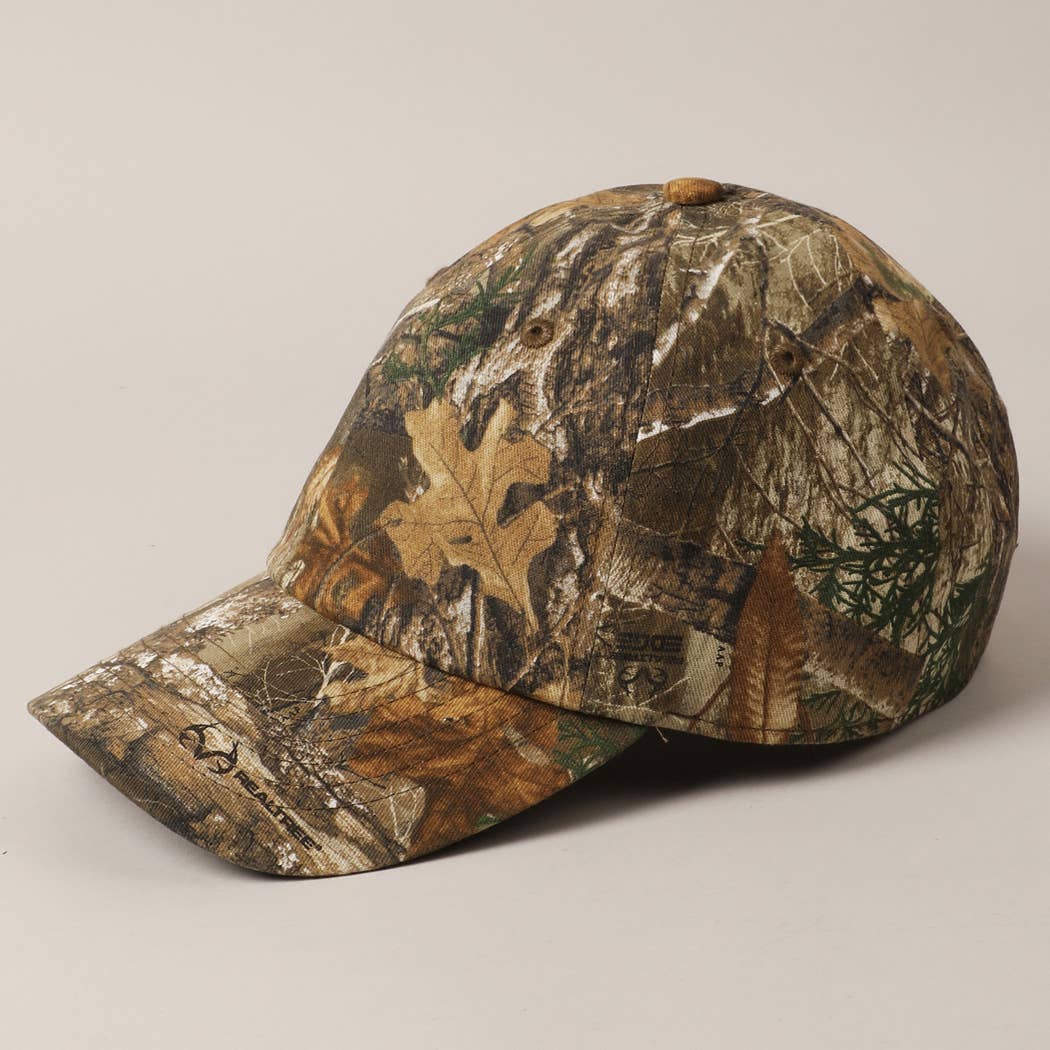 Camouflage Print Outdoor Baseball Cap
