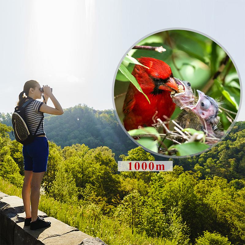 USCAMEL Binoculars Military HD 10x42 High Power Telescope Professional Hunting Outdoor,Black