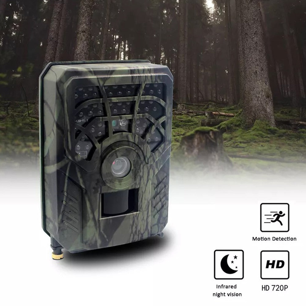 PR300C Outdoor Hunting Trail Camera 720P Wildcamera Wild Surveillance Night Version Wildlife Scouting Cameras Photo Traps Track