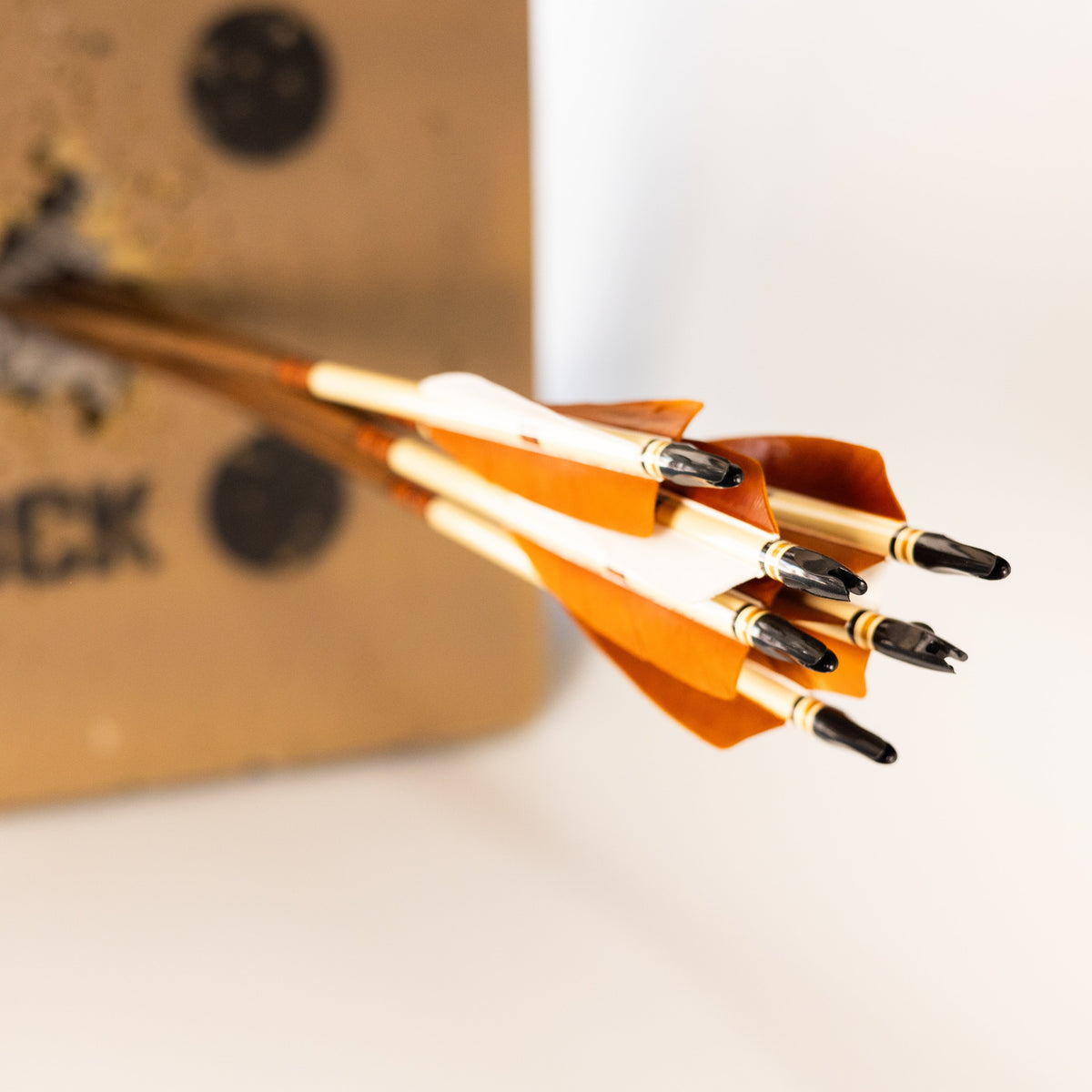 Wood Arrows Made in the USA - 6 Pack