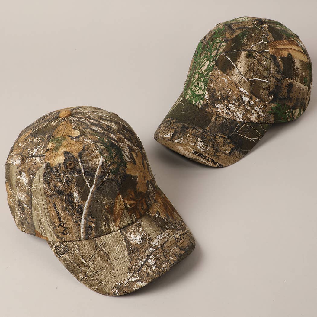 Camouflage Print Outdoor Baseball Cap