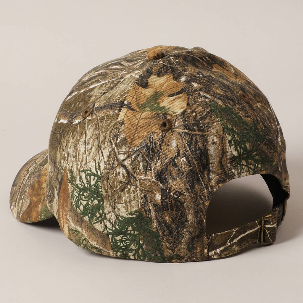 Camouflage Print Outdoor Baseball Cap