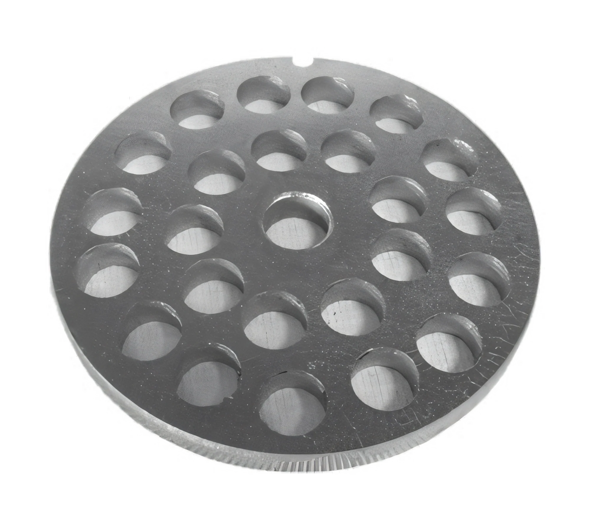 Uniworld Foodservice Equipment 832GP1/2 Meat Grinder Plate, #32 Hub, 1/2-inch, Polished Steel Case of 12