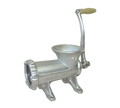 Uniworld Foodservice Equipment 832MG Manual Meat Grinder, #32 Hub, Bolt/Screw-Down Table Mount, Includes Knife and Cast Iron Grinding Plate Case of 2