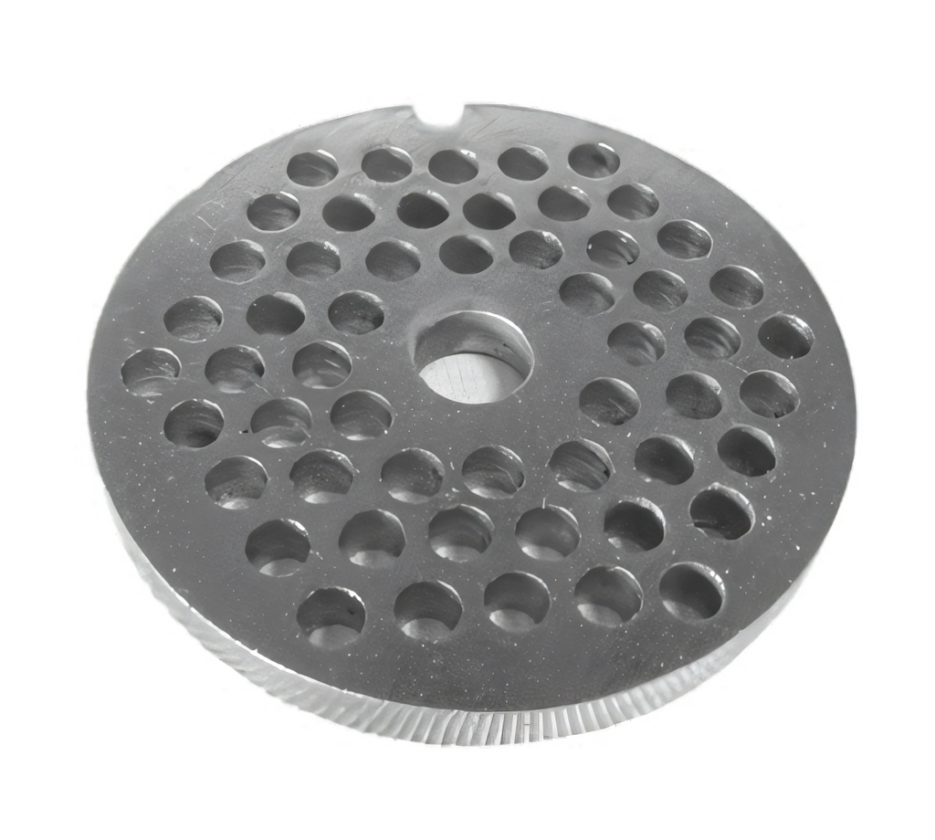 Uniworld Foodservice Equipment 822GP1/4 Meat Grinder Plate, #22 Hub, 1/4" Size, Polished Steel Case of 12