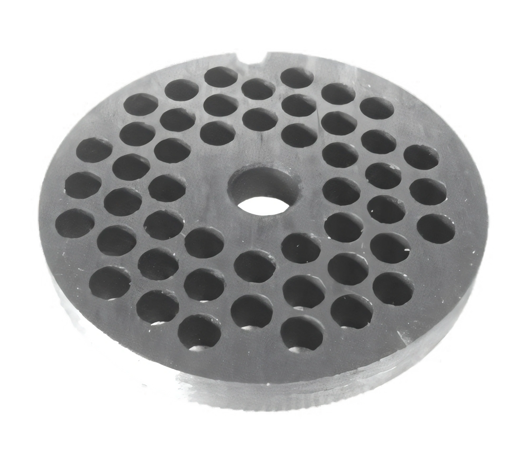 Uniworld Foodservice Equipment 812GP1/4 Meat Grinder Plate, #12 Hub, 1/4" Polished Steel Case of 12