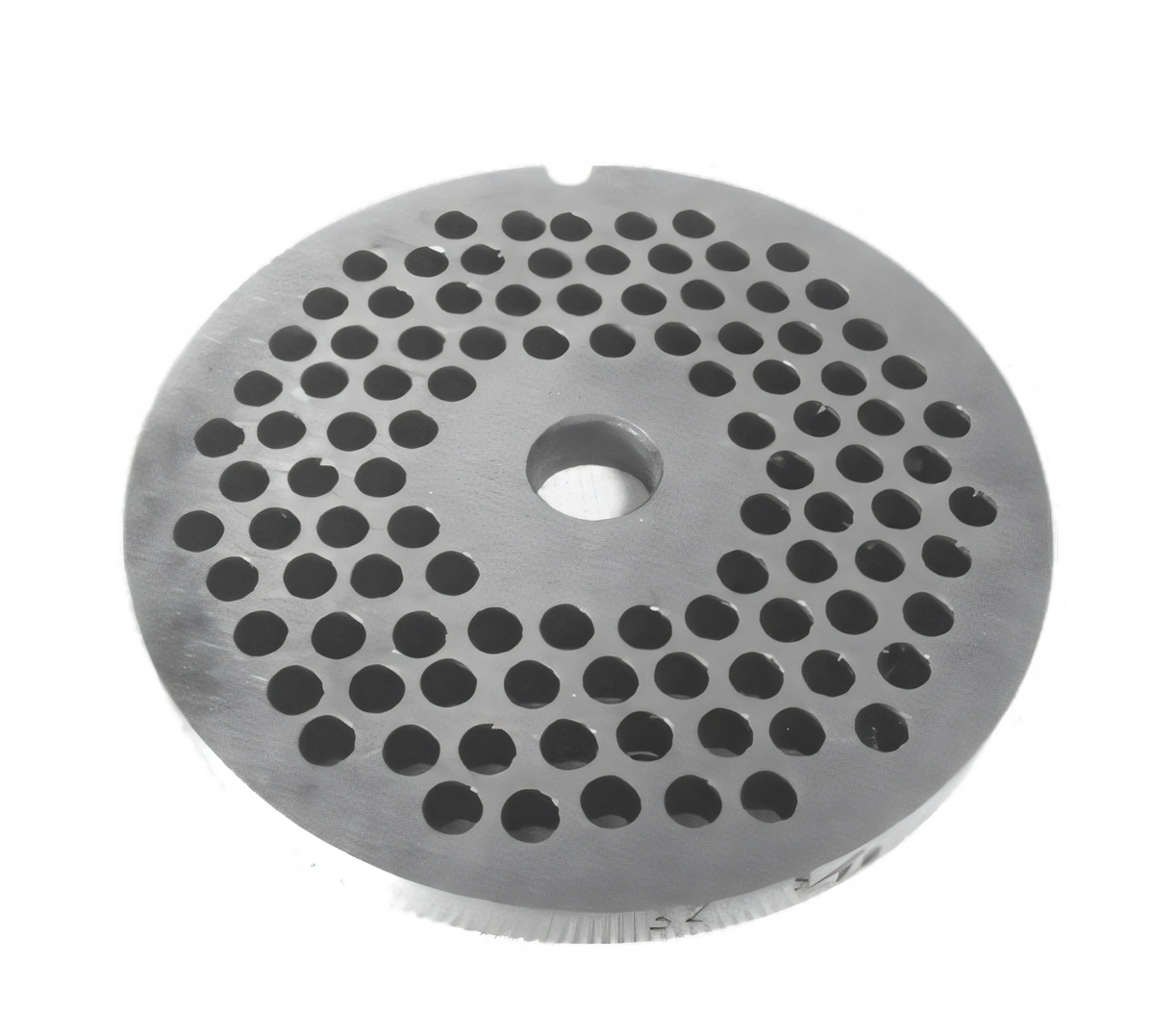 Uniworld Foodservice Equipment 832GP3/16 Meat Grinder Plate, #32 Hub, 3/16" Hole, Polished Steel Case of 12