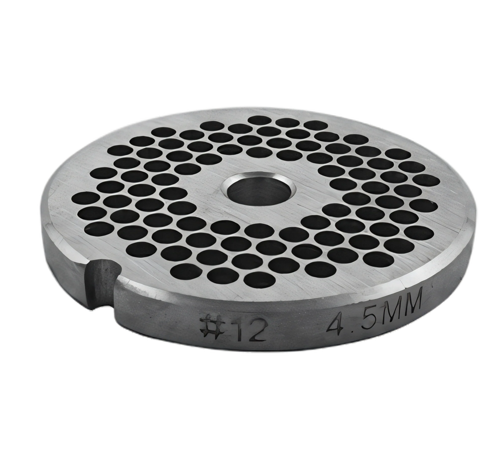Uniworld Foodservice Equipment SS812GP3/16 Meat Grinder Plate, #12 Hub, 3/16" Hole, Stainless Steel Case of 12