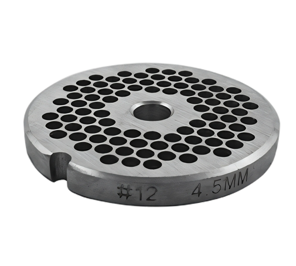 Uniworld Foodservice Equipment SS812GP3/16 Meat Grinder Plate, #12 Hub, 3/16" Hole, Stainless Steel Case of 12