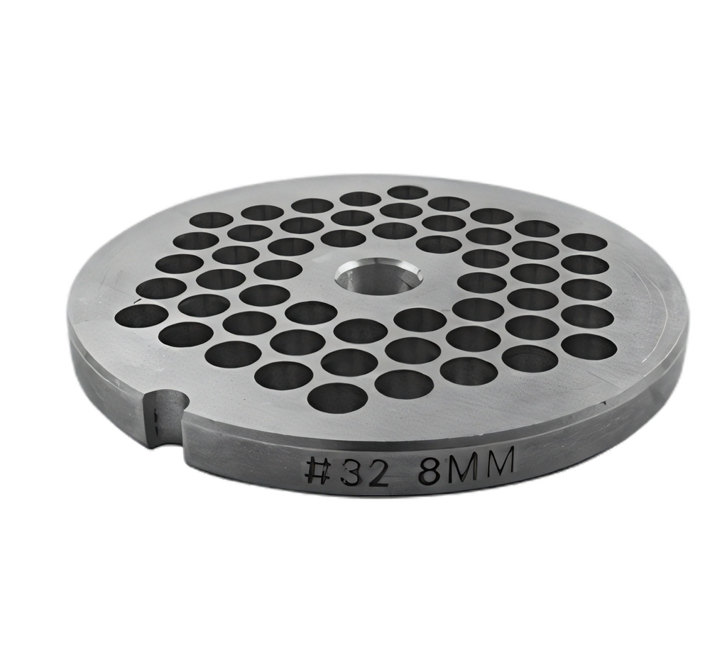 Uniworld Foodservice Equipment SS832GP3/8 Meat Grinder Plate, #32, 3/8" Hole, Stainless Steel