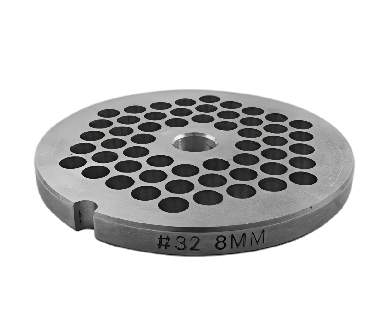 Uniworld Foodservice Equipment SS832GP3/8 Meat Grinder Plate, #32, 3/8" Hole, Stainless Steel