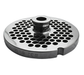 Uniworld Foodservice Equipment SS832GP1/4-H Meat Grinder Plate with Hub, #32, 1/4-Inch, Stainless Steel
