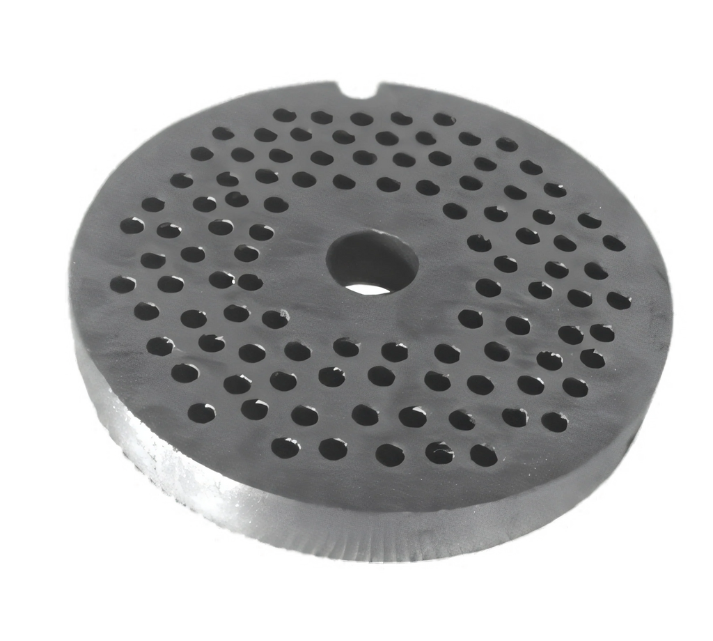 Uniworld Foodservice Equipment 812GP1/8 Meat Grinder Plate, #12 Hub, 1/8-inch Polished Steel Case of 12