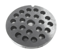 Uniworld Foodservice Equipment 822GP3/8 Meat Grinder Plate, #22 Hub, 3/8-inch, Polished Steel Case of 12