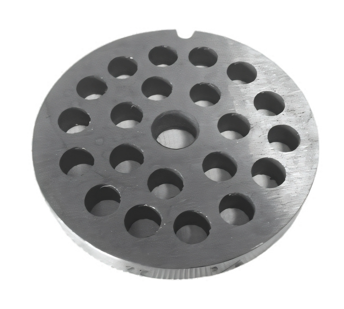 Uniworld Foodservice Equipment 822GP3/8 Meat Grinder Plate, #22 Hub, 3/8-inch, Polished Steel Case of 12