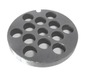 Uniworld Foodservice Equipment 812GP1/2 Meat Grinder Plate, #12, 1/2-Inch, Polished Steel Case of 12
