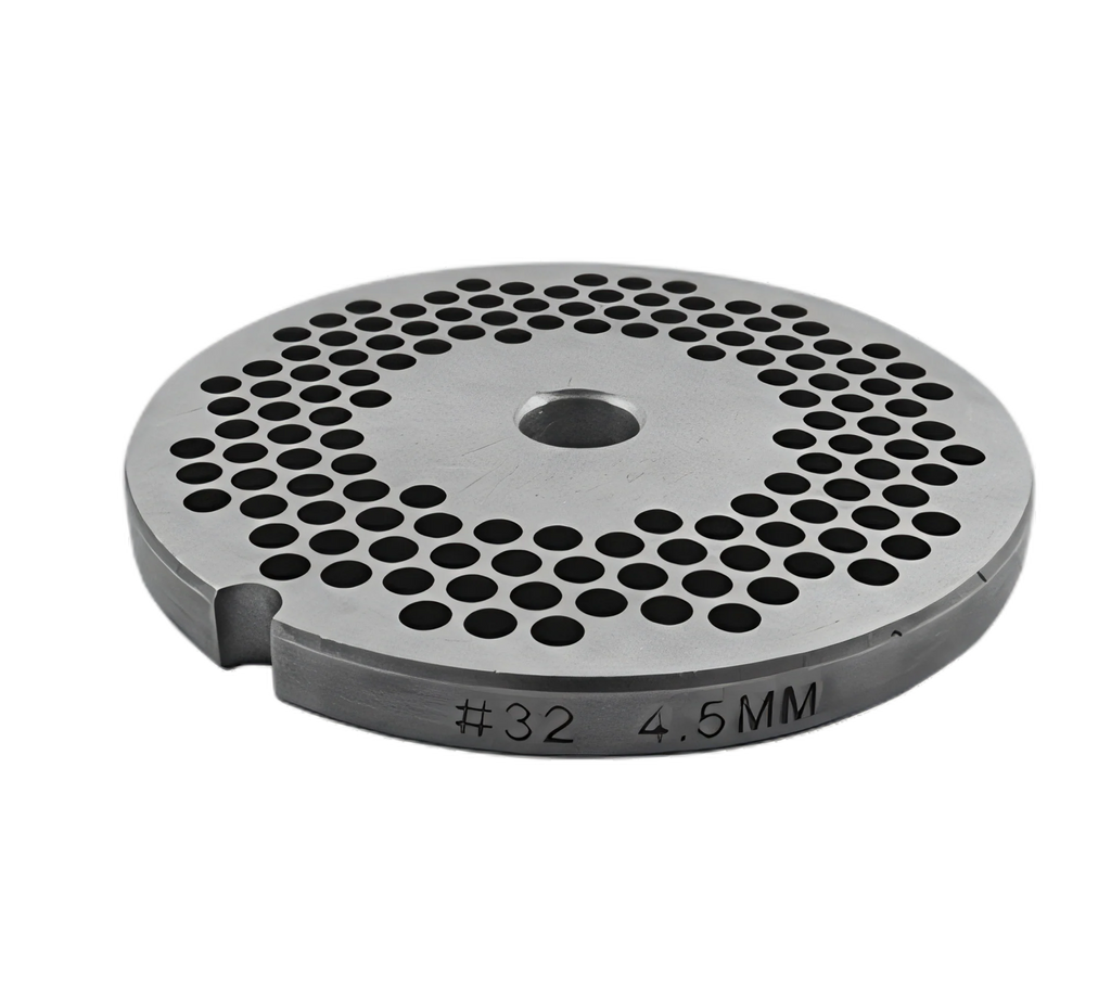 Uniworld Foodservice Equipment SS832GP3/16 Meat Grinder Plate, #32 Hub, 3/16" Holes, Stainless Steel
