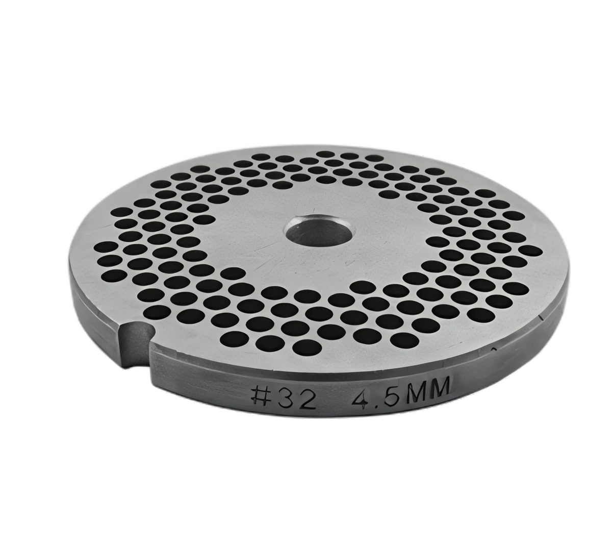 Uniworld Foodservice Equipment SS832GP3/16 Meat Grinder Plate, #32 Hub, 3/16" Holes, Stainless Steel