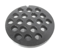 Uniworld Foodservice Equipment 822GP1/2 Meat Grinder Plate, #22 Hub, 1/2-inch, Polished Steel Case of 12