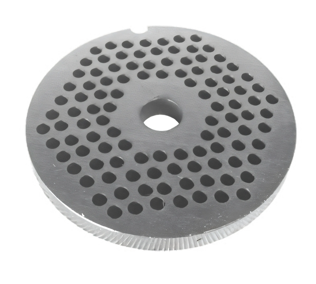 Uniworld Foodservice Equipment 822GP3/16 #22 Meat Grinder Plate, 3/16" Holes, Polished Steel Case of 12