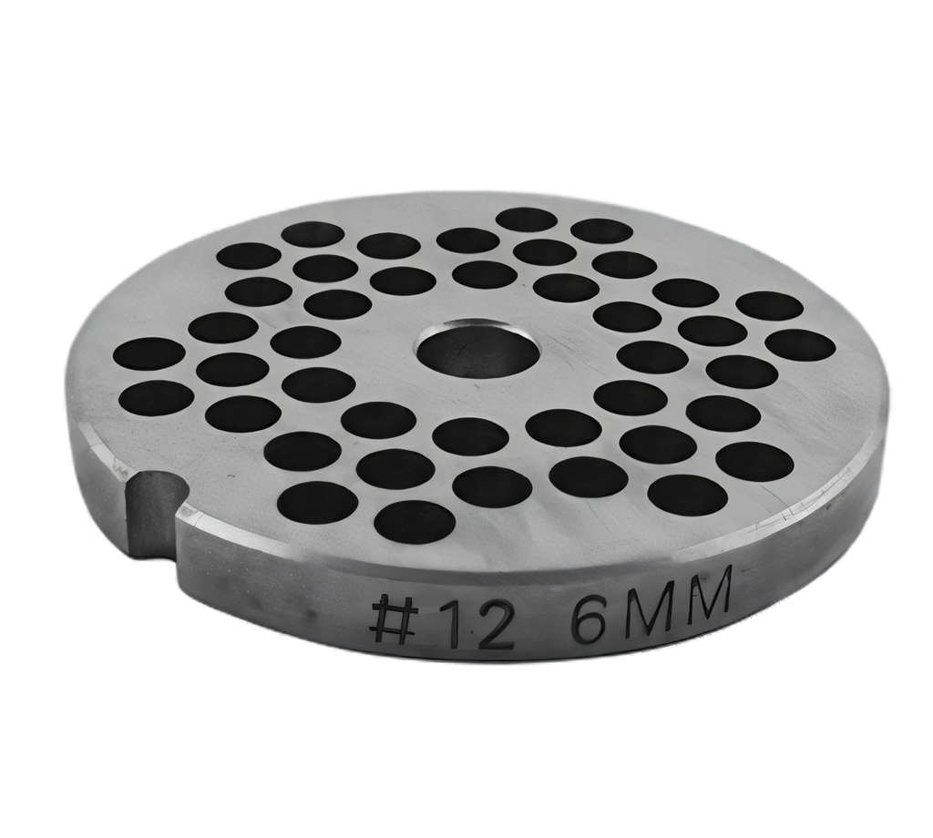 Uniworld Foodservice Equipment SS812GP1/4 Meat Grinder Plate, #12 Hub, 1/4-inch, Stainless Steel Case of 12
