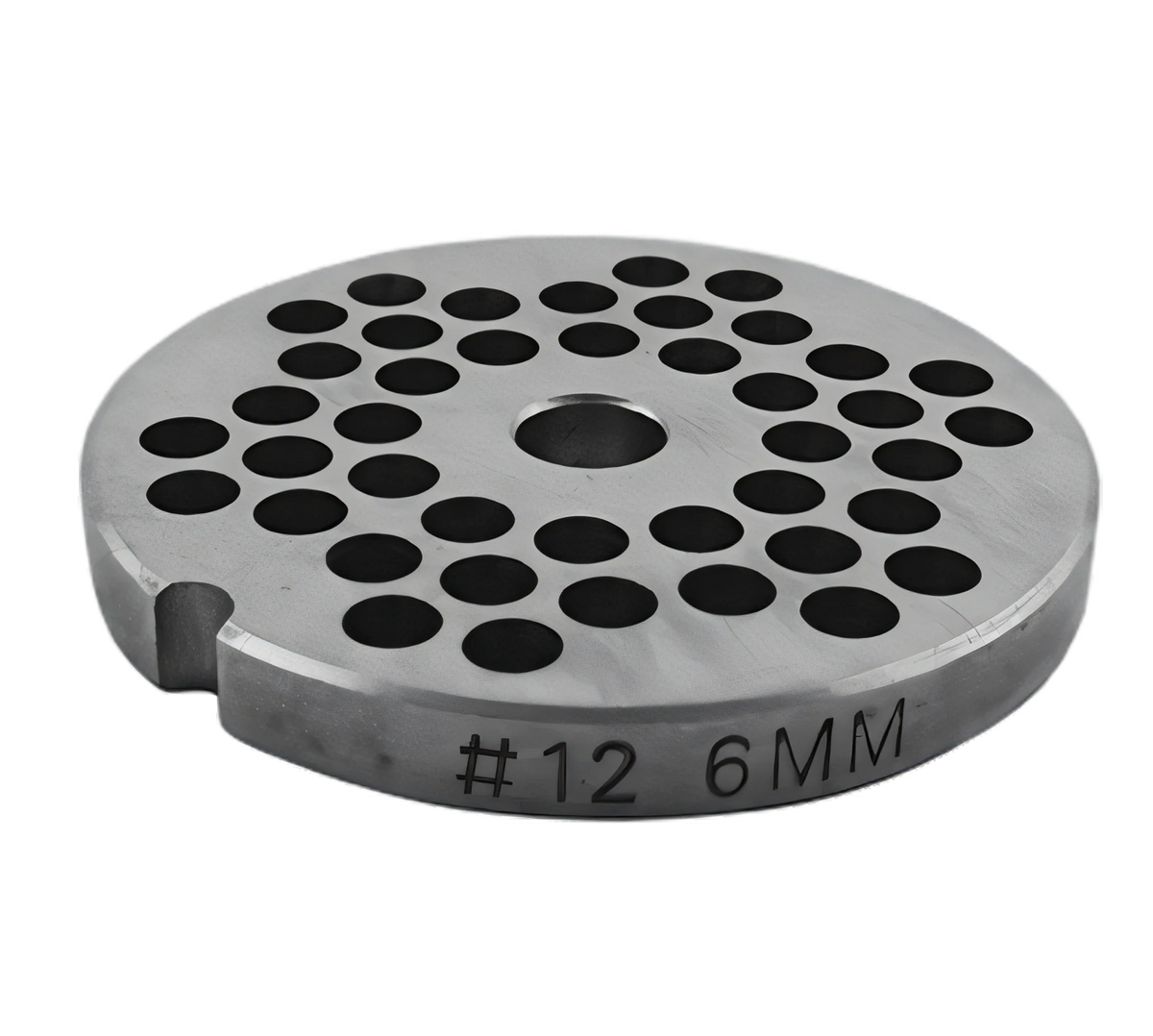 Uniworld Foodservice Equipment SS812GP1/4 Meat Grinder Plate, #12 Hub, 1/4-inch, Stainless Steel Case of 12